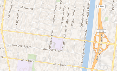 map of 5097 Florence Ave Ste A Bell, CA 90201