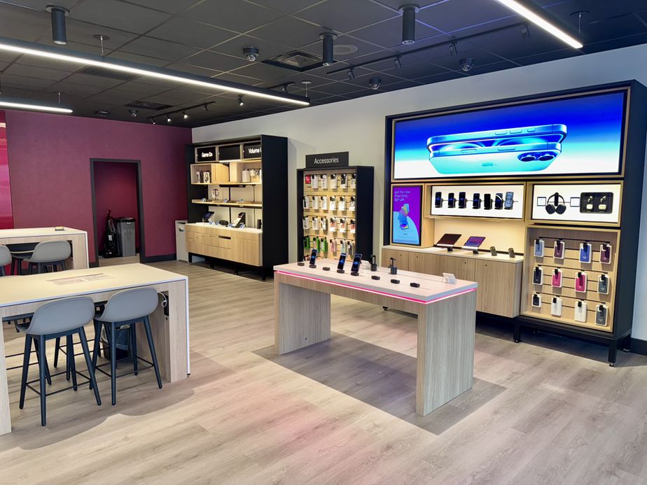 Interior photo of T-Mobile Store at Fulton & Nostrand, Brooklyn, NY