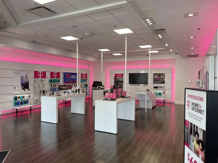 Interior photo of T-Mobile Store at Westpark Dr & County Rd, Houston, TX