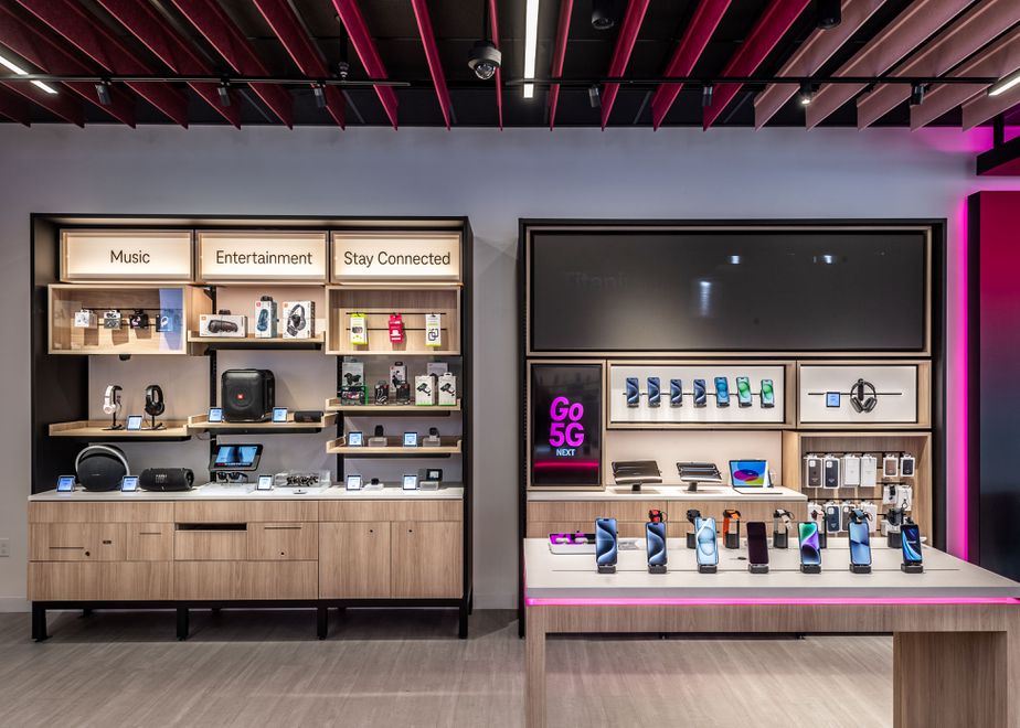 Interior photo of T-Mobile Store at 192nd & SR 410, Bonney Lake, WA