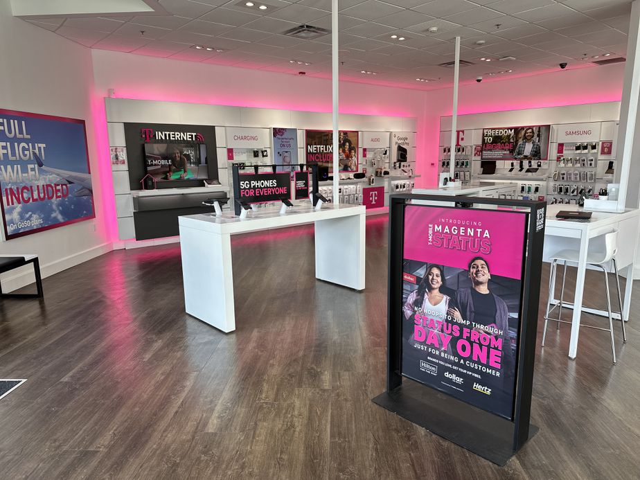 Interior photo of T-Mobile Store at Valley Square, Warrington, PA