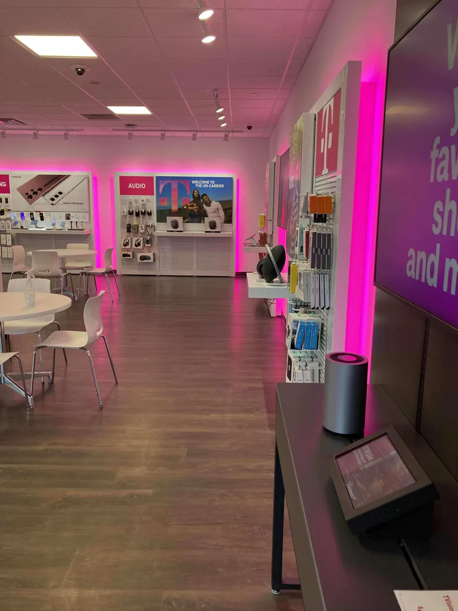 Interior photo of T-Mobile Store at N Washington Hwy & England St, Ashland, VA