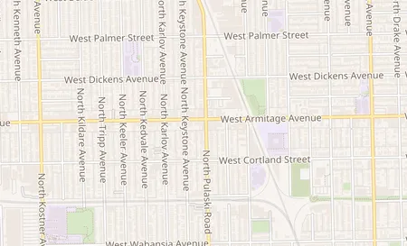 map of 4001 W Armitage Ave Chicago, IL 60639