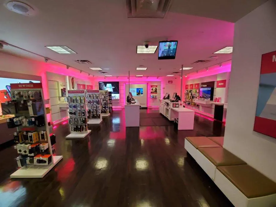 Interior photo of T-Mobile Store at Westfield Culver City Mall, Culver City, CA