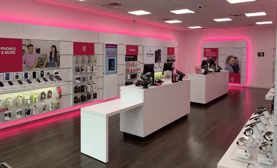 Interior photo of T-Mobile Store at Main St & Goshen St, Paterson, NJ
