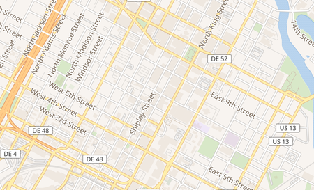 map of 723 N Market St Wilmington, DE 19801