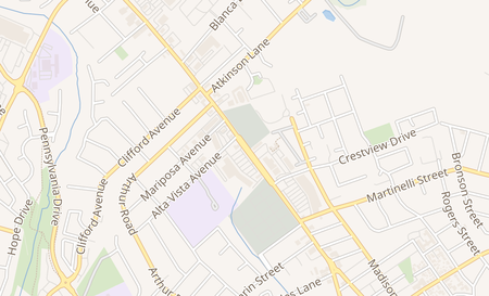 map of 1443 Freedom Boulevard Watsonville, CA 95076