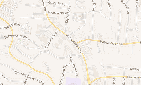 map of 4655 Nolensville Pike Nashville, TN 37211