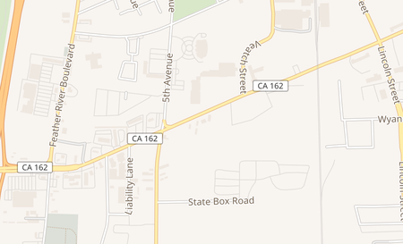 map of 1900 Oro Dam Blvd Oroville, CA 95966