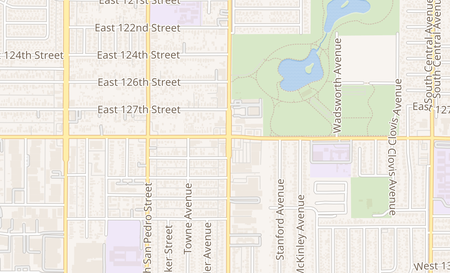 map of 501 W. El Segundo Blvd 102 Los Angeles, CA 90061