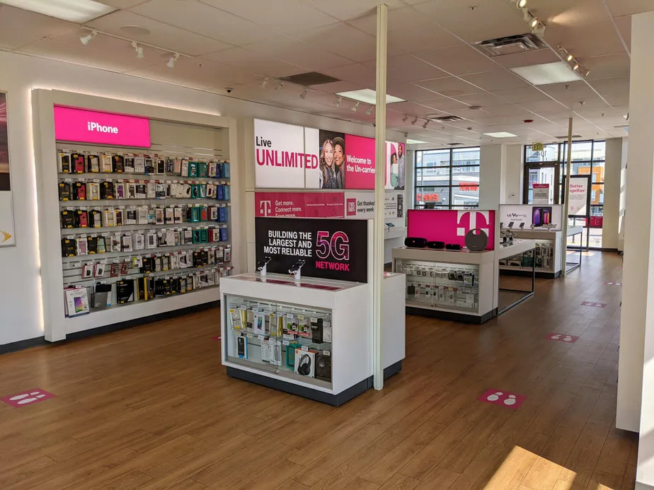Interior photo of T-Mobile Store at E Hampden Ave & Valley Hwy, Denver, CO