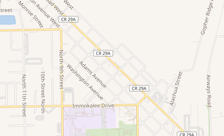 map of 312 New Market Rd W Immokalee, FL 34142