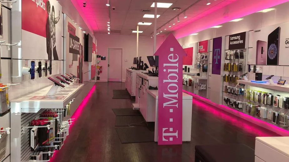 Interior photo of T-Mobile Store at S McCall Rd & Manor Rd, Englewood, FL