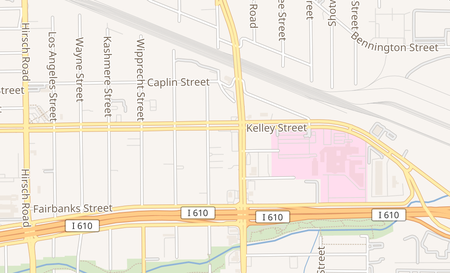 map of 5815 Lockwood Dr Ste B Houston, TX 77026