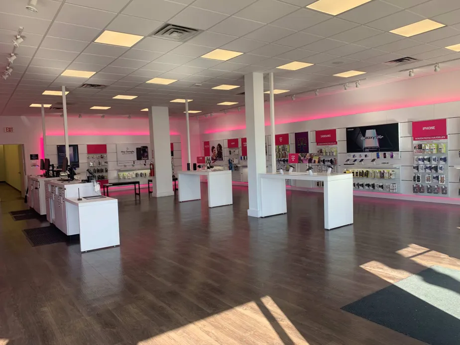 Interior photo of T-Mobile Store at S El Paso St & E Paisano Dr, El Paso, TX