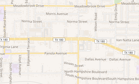 map of 5016 E Lancaster Ave Suite 104 Ft Worth, TX 76103
