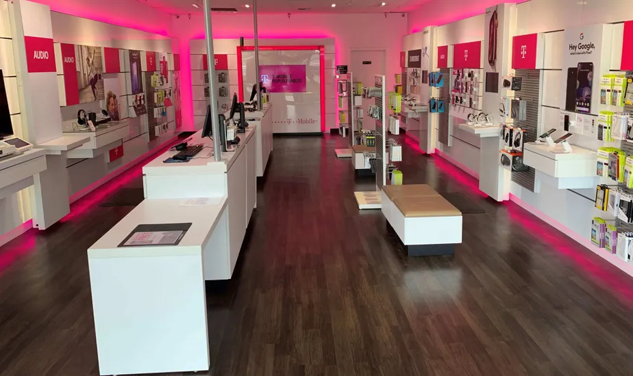 Interior photo of T-Mobile Store at Sunset & Orleans, Bellingham, WA