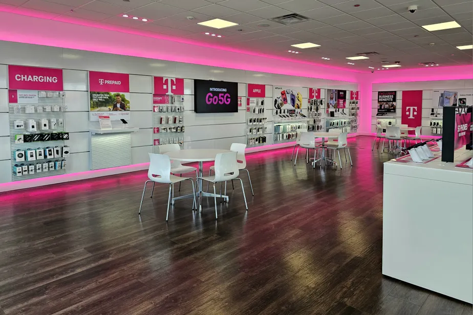 Interior photo of T-Mobile Store at Milwaukee Ave & Deerfield Pkwy, Buffalo Grove, IL