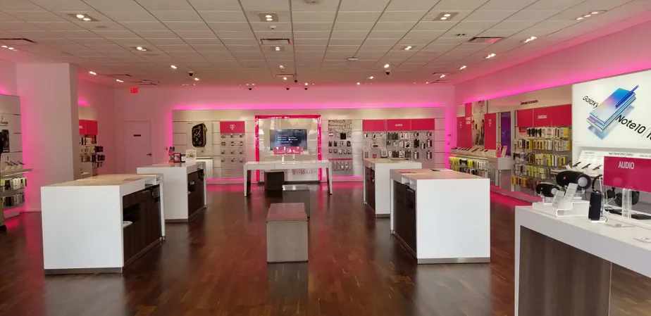 Interior photo of T-Mobile Store at I-10 & Bunker Hill, Houston, TX