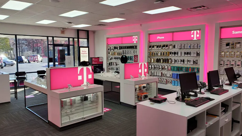 Interior photo of T-Mobile Store at W M 43 Hwy & N M 37 Hwy, Hastings, MI