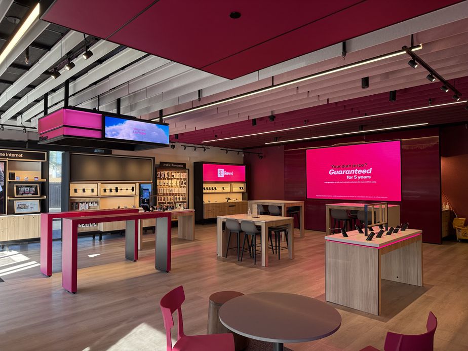 Interior photo of T-Mobile Store at Flamingo & Maryland, Las Vegas, NV 