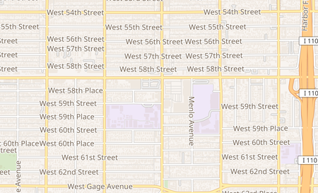 map of 5863 S Vermont Ave Los Angeles, CA 90044