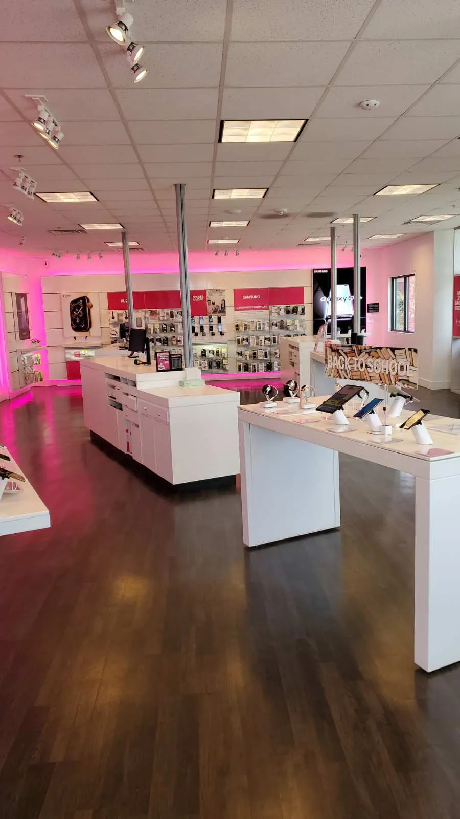 Interior photo of T-Mobile Store at Brooks & Reserve, Missoula, MT