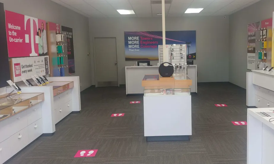 Interior photo of T-Mobile Store at N Green St & N State Road 267, Brownsburg, IN