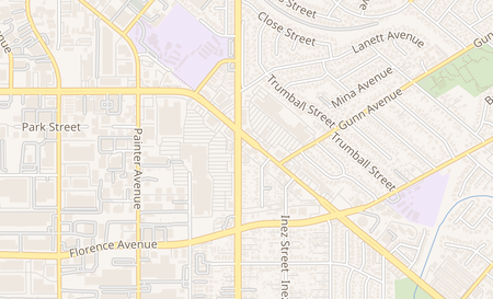 map of 13416 Telegraph Road Whittier, CA 90605