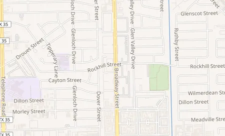 map of 8602 Broadway St Ste C Houston, TX 77061