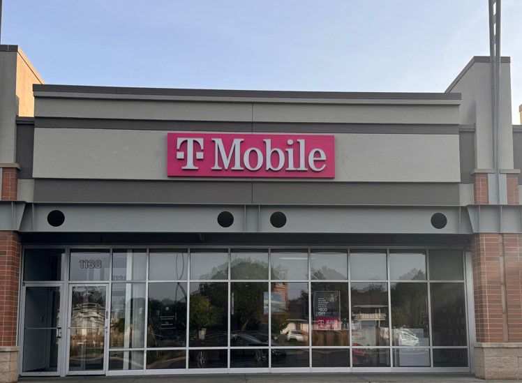 Exterior photo of T-Mobile Store at Miller Park Way & S Westchester St, West Milwaukee, WI