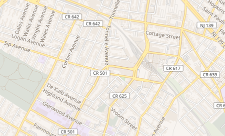 map of 2820 John F Kennedy Blvd Jersey City, NJ 07306