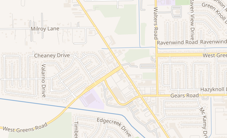 map of 11423 Veterans Memorial Ste.100 Houston, TX 77067