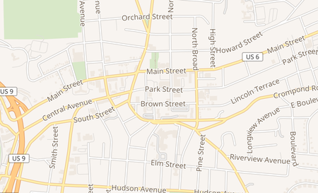 map of 1045 Park St Ste 104 Peekskill, NY 10566