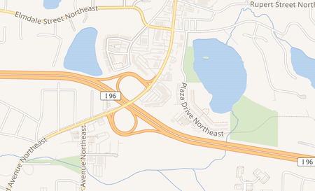 map of 3150 Plainfield Ave NE Suite A Grand Rapids, MI 49525