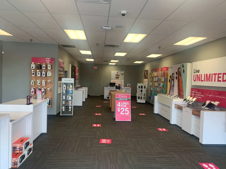 Interior photo of T-Mobile Store at Michigan St & N Vandemark Rd, Sidney, OH