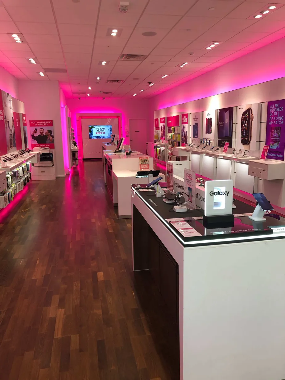 Interior photo of T-Mobile Store at Northshore Mall 3, Peabody, MA