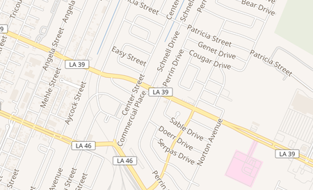 map of 7420 W. Judge Perez Dr. Ste A Arabi, LA 70032