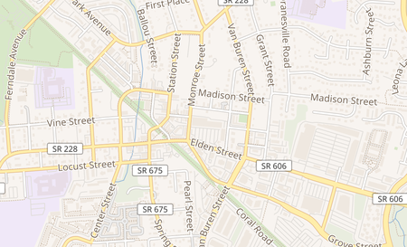 map of 690 Elden St Herndon, VA 20170