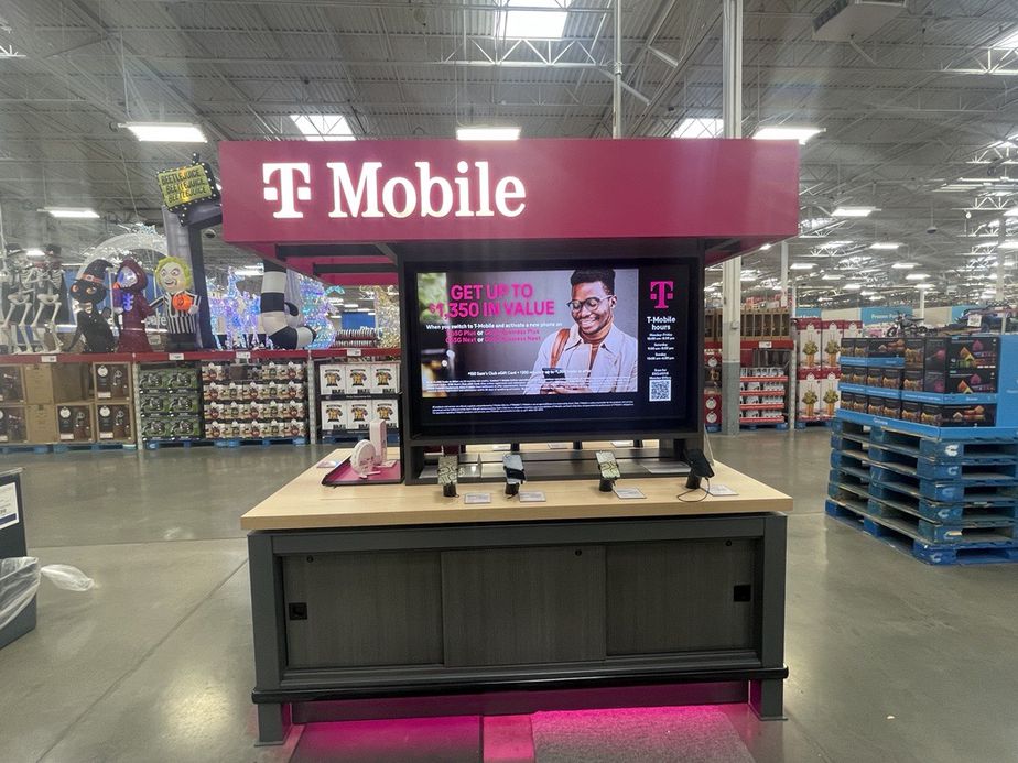 Exterior photo of T-Mobile Store at Sam's Club Savannah GA, Savannah, GA