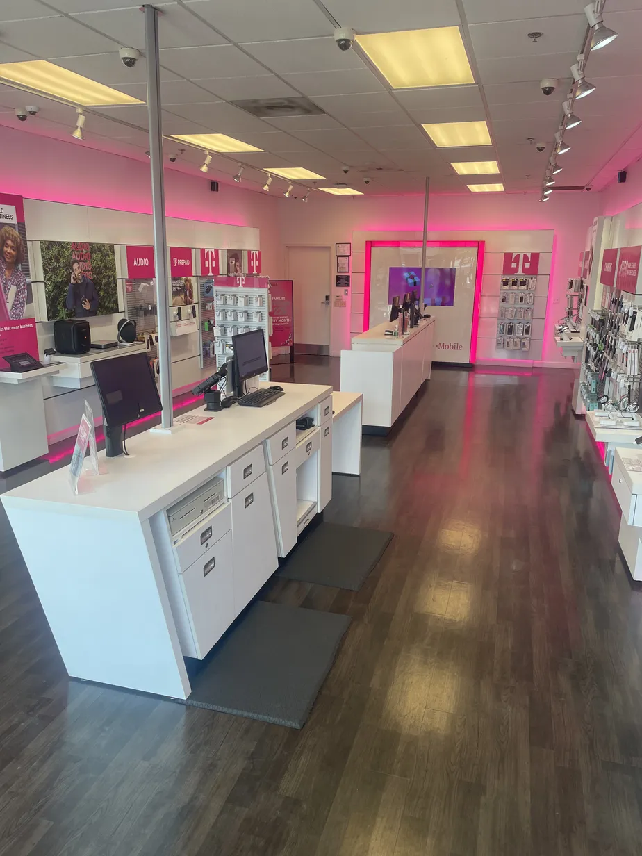 Interior photo of T-Mobile Store at 91 & Alameda, Compton, CA
