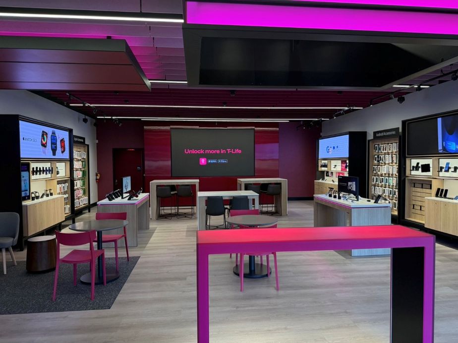  Interior photo of T-Mobile Store at Durango & 215, Las Vegas, NV 