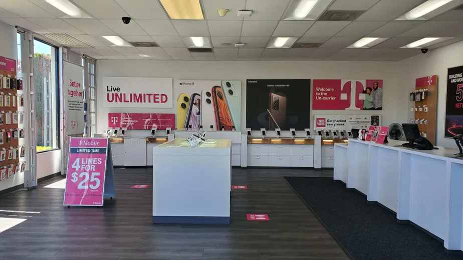 Interior photo of T-Mobile Store at Laurel Canyon Blvd & Riverside Dr, Valley Village, CA