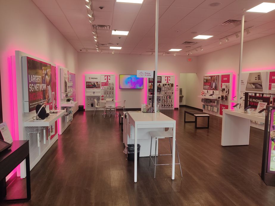 Interior photo of T-Mobile Store at County Home Rd & Ferndale Rd, Goshen, IN