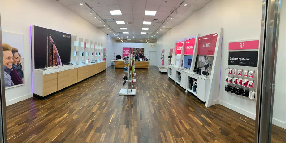 Interior photo of T-Mobile Store at Brunswick Square Inline, East Brunswick, NJ