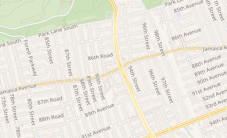 map of 9205 Jamaica Ave Woodhaven, NY 11421