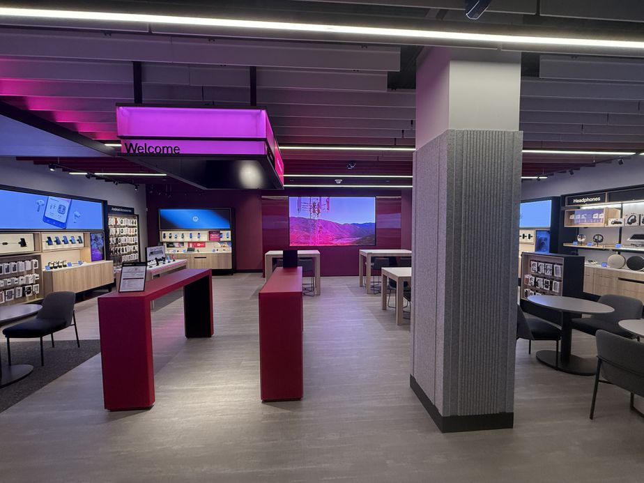  Interior photo of T-Mobile Store at Bellevue Square, Bellevue, WA 