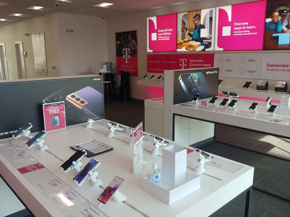 Interior photo of T-Mobile Store at S 1st St & E Greenfield Ave, Milwaukee, WI