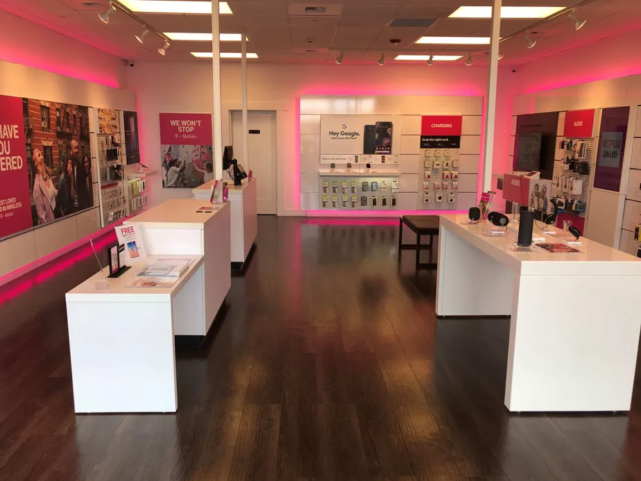 Interior photo of T-Mobile Store at Olhava Way NW & Olympic College Way, Poulsbo, WA