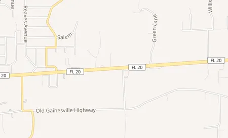 map of 877 State Rd 20 # B Interlachen, FL 32148